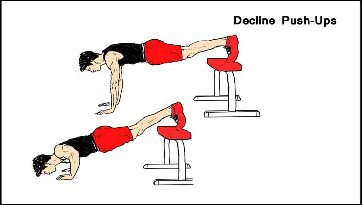 Decline Push-Ups